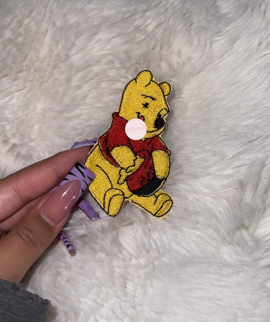 pooh hunny embroidered iron on patch