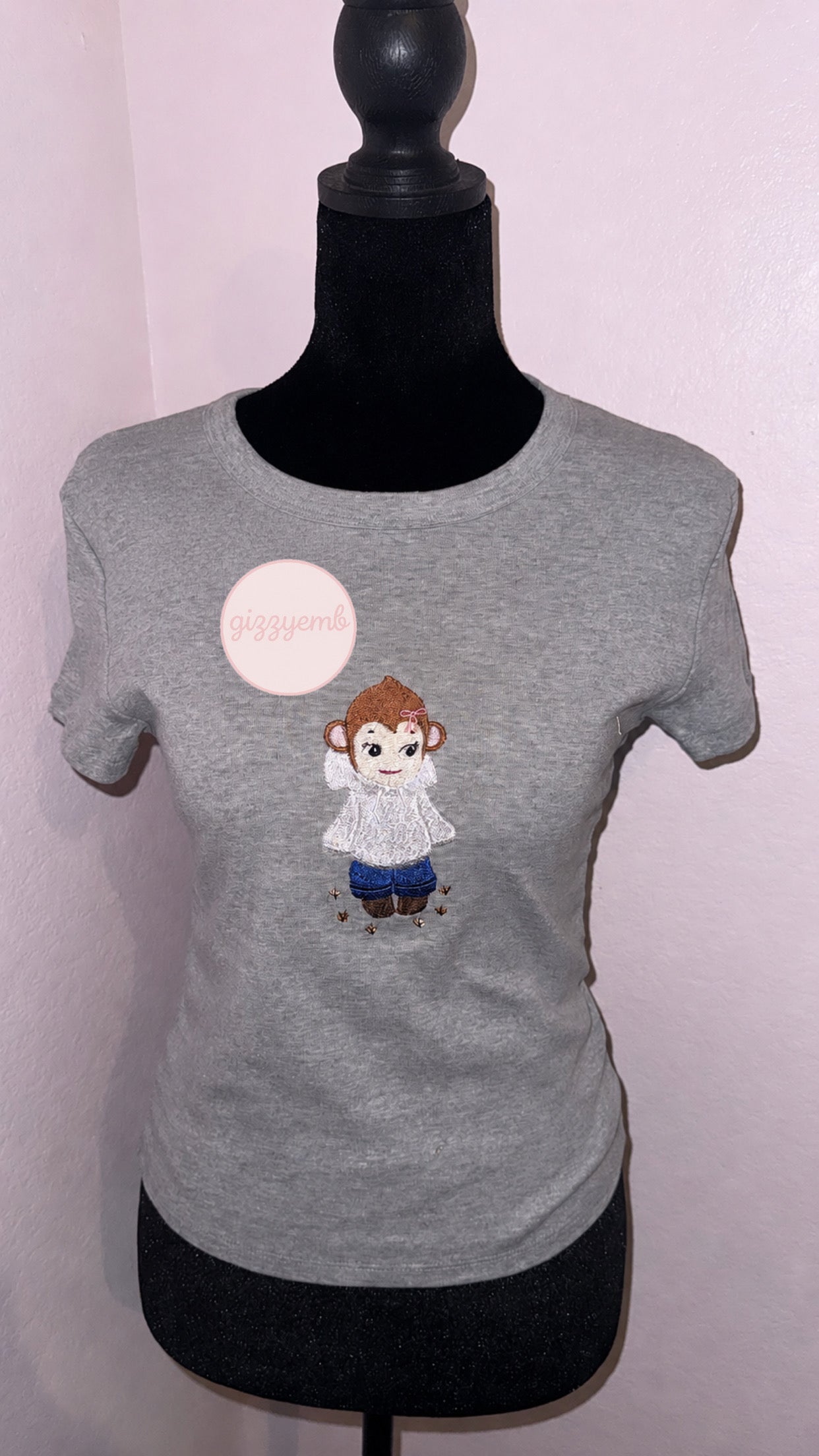 monkey fall baby tee <3